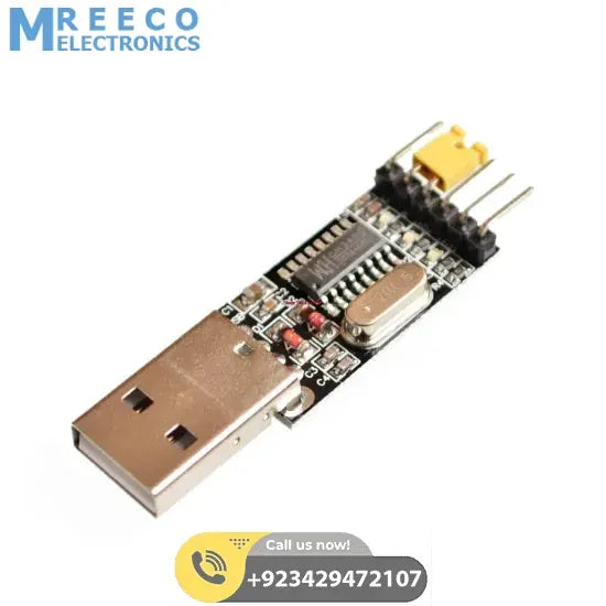 CH340G USB To TTL(Serial) Converter For Arduino Nano Raspberry Pi - Front View