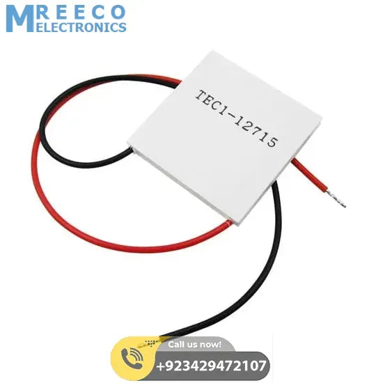 Thermoelectric Cooler Peltier Module TEC1-12715 12VDC 15A Cooling Refrigeration Plate - Front View
