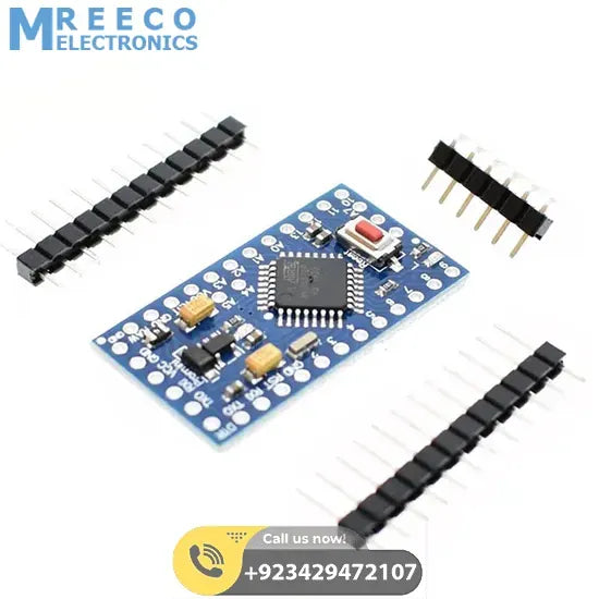 Arduino Pro Mini 3.3V 8Mhz ATMEGA328P in Pakistan - Front View