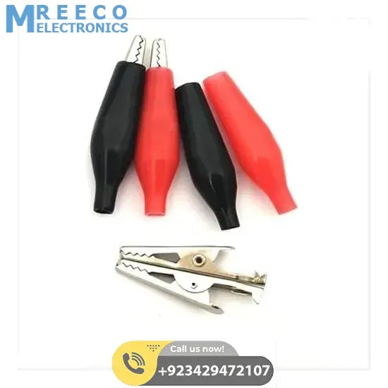 45mm Crocodile Clips Set Alligator Clip - Front View
