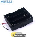3x 18650 Battery Cell Case Holder - Front View