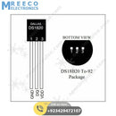 Temperature Sensor DS18B20 - Back View