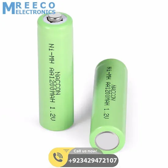 Ni-MH AA 1.2V 1000mAh Rechargeable Battery - Side View