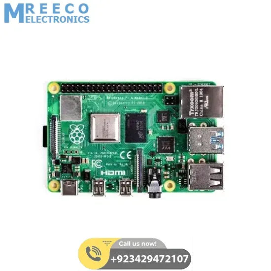 Raspberry Pi 4 2GB RAM - Front View