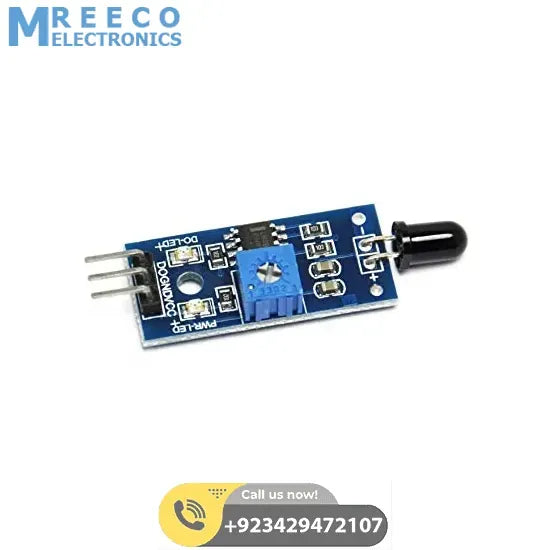 IR Flame Sensor Module in Pakistan - Back View