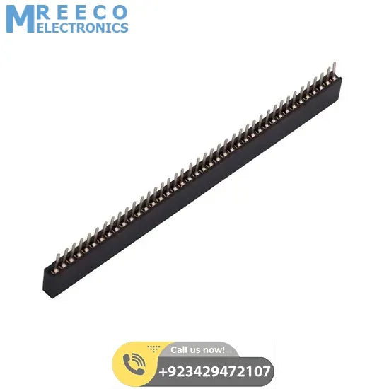 40 Pin 2mm Pitch Female Header In Pakistan - Back View