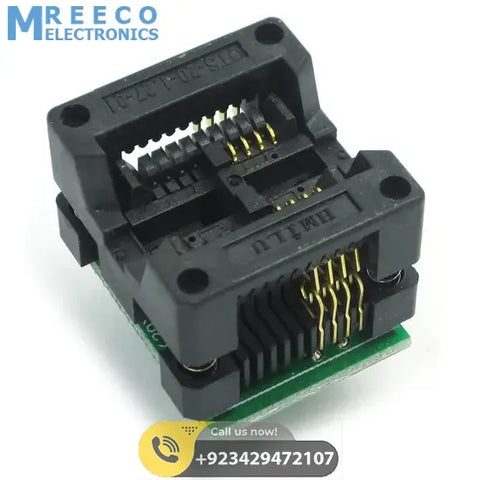 200ml Sop8 Socket To Dip8 Ic Programmer Adapter SOIC8 EEPROM Flash - Front View