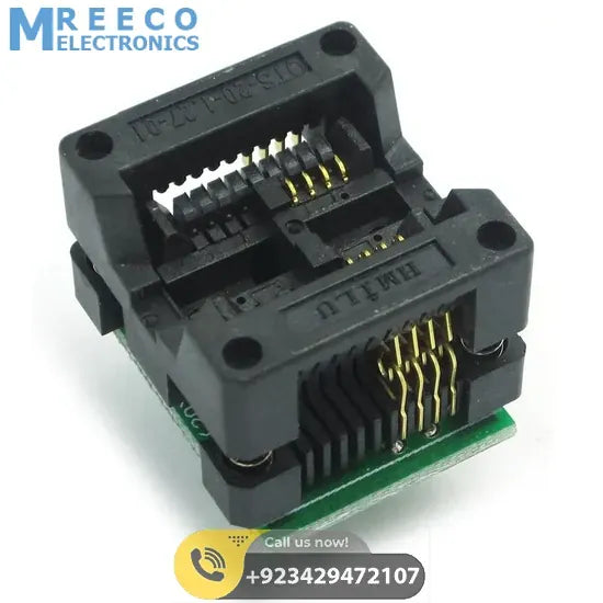 200ml Sop8 Socket To Dip8 Ic Programmer Adapter SOIC8 EEPROM Flash - Front View