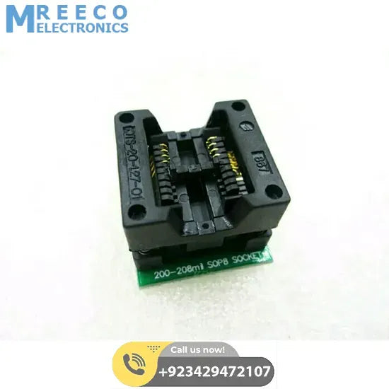 200ml Sop8 Socket To Dip8 Ic Programmer Adapter SOIC8 EEPROM Flash - Back View