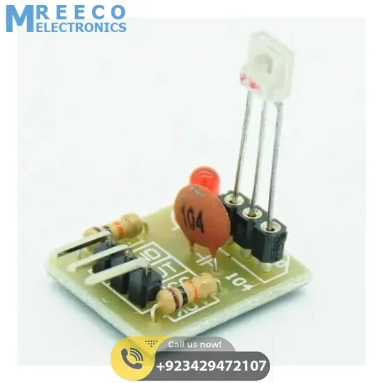 5V Laser Receiver Module High Level Laser Light Detected Sensor Module For Arduino Raspberry Pi - Front View