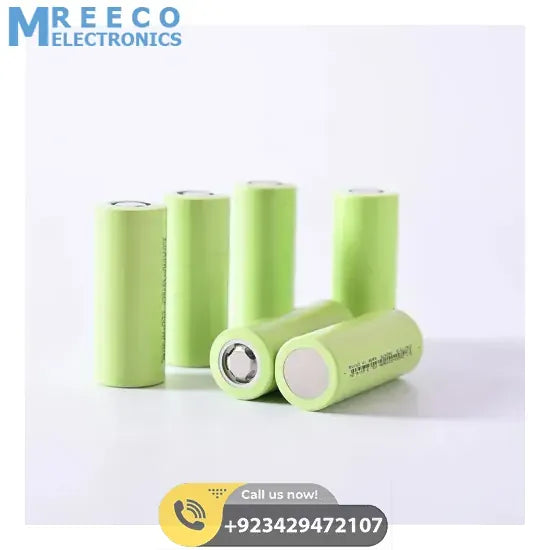 3C Discharge HLY NCM 26650 5ah 5000mAh Lithium Ion battery cell for E-bike battery pack - Front View