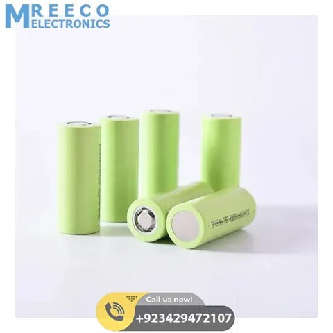 3C Discharge HLY NCM 26650 5ah 5000mAh Lithium Ion battery cell for E-bike battery pack - Front View
