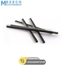 40 Pin 2.54mm Single Row Round Female Pin Header Strip - Back View