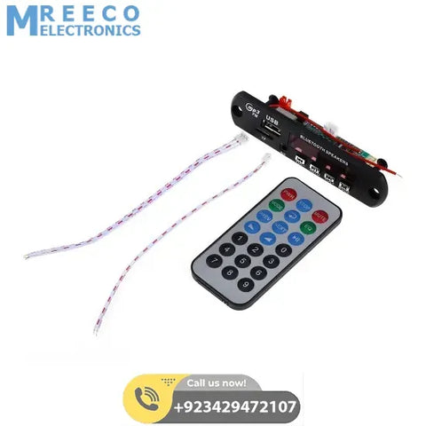Audio Decoder TF Module USB Radio for Car with Bluetooth V3.0 MP3 WMA - Front View