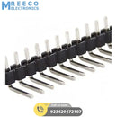 40 Pin 90 Degree Right Angle Male Header Break away Bent Header - Side View