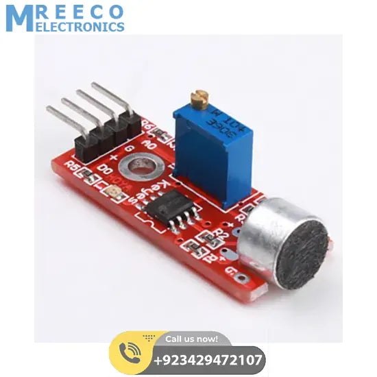 KY-038 LM393 Sound Detection Module - Front View
