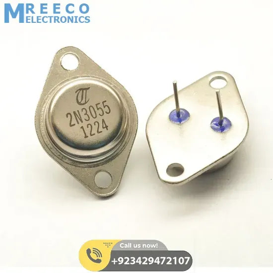 2N3055 Transistor - Back View