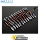 50 Led's Pack 12mm Neo pixels Addressable Led Diffused Digital RGB Pixel LED Light - Top View