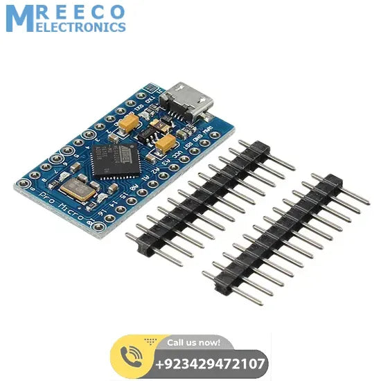 Arduino Pro Micro 5V 16M Atmega32u Rubber Ducky Rubberducky - Side View