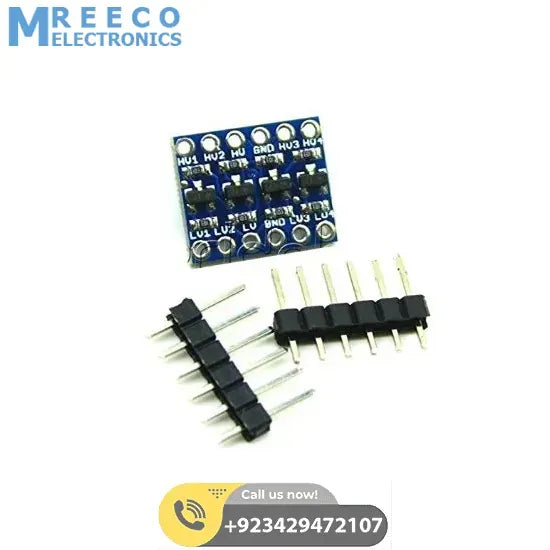 4 Channel Bi Directional Logic Level Converter - Front View