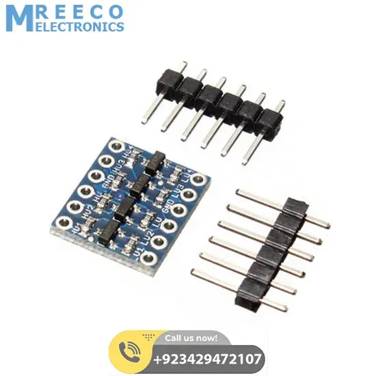 4 Channel Bi Directional Logic Level Converter - Side View