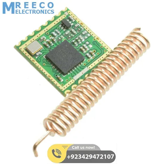 Retired Product 433MHz LoRa SX1278 With Antenna XL1278 SMT SPI Interface Long Range Transceiver Wireless Module in Pakistan - Front View
