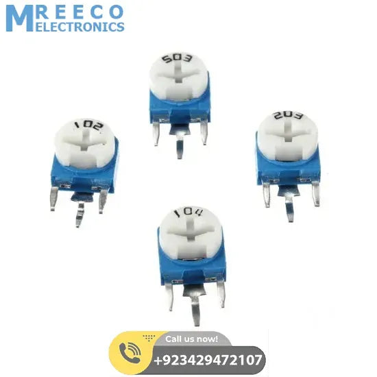 500k RM065 Variable Resistor In Pakistan - Side View