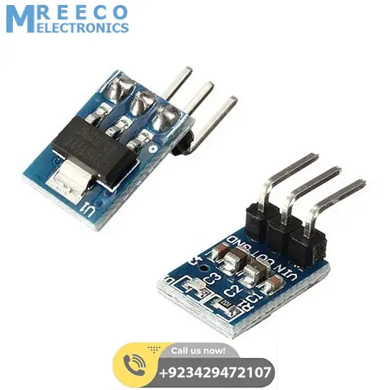 AMS1117-3.3 DC Voltage Regulator 3Pin Step-Down Power Supply Module in Pakistan - Front View