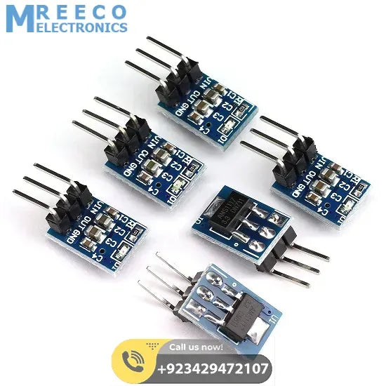 AMS1117-3.3 DC Voltage Regulator 3Pin Step-Down Power Supply Module in Pakistan - Top View