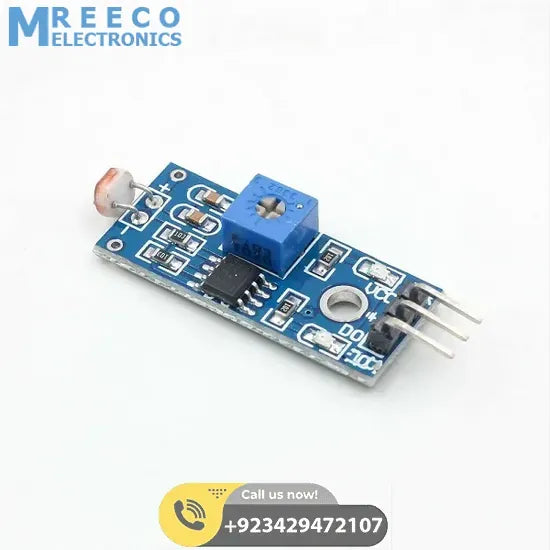 Digital LDR Sensor Module - Back View
