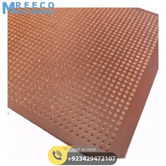 100x240mm Dotted Stripboard Veroboard Prototyping Board - Back View