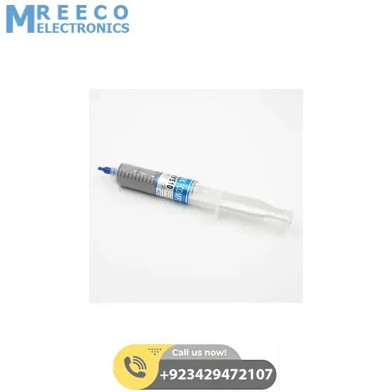 Grey White Heat Sink Thermal Grease Paste HY510-TU20 For CPU VGA LED Chip set - Front View