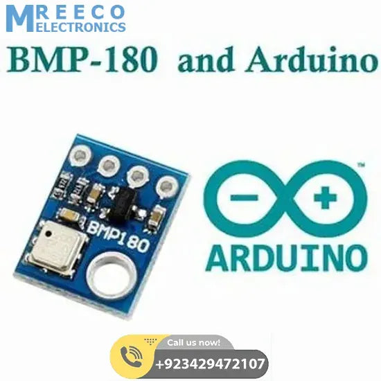 HW-596 / GY-68 Arduino BMP180 Barometric Pressure Sensor Module in Pakistan - Side View