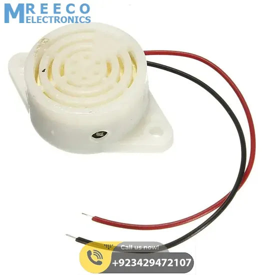 3 to 24V Electronic Buzzer Beep Alarm SFM-27 - Side View