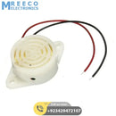 3 to 24V Electronic Buzzer Beep Alarm SFM-27 - Back View