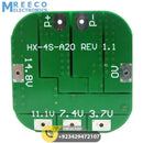 Battery Protection Board 4S 20A 14.8V BMS For 18650 Lithium Ion Cells HX-4S-A20 - Back View