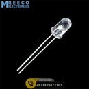 5mm Red LED Crystal Type - Front View