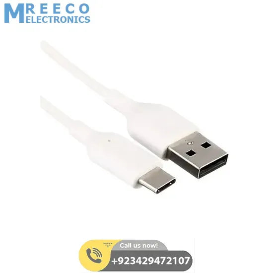 5V 5A Power Supply Adapter For Raspberry Pi 4 + Type C Cable - Side View