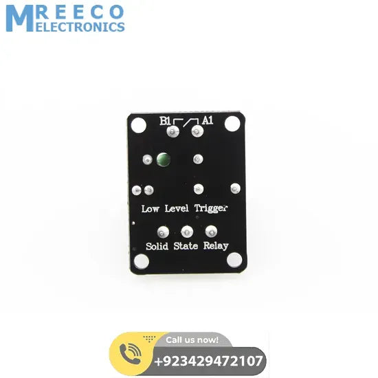 Solid State Relay SSR Module 1 Channel For Arduino - Back View