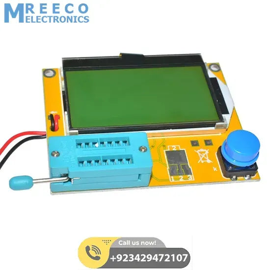 Diode Triode Capacitance ESR Meter Transistor Tester LCR T4 - Front View