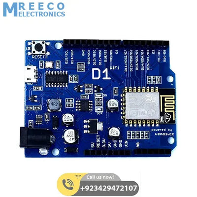 WeMos D1 R1 WiFi ESP8266 Development Board In Pakistan - Side View