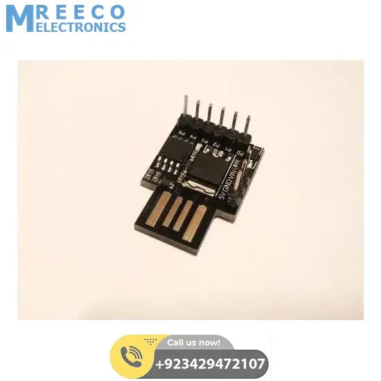 USB Digispark ATtiny85 Developing Board - Side View