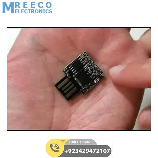 USB Digispark ATtiny85 Developing Board - Back View