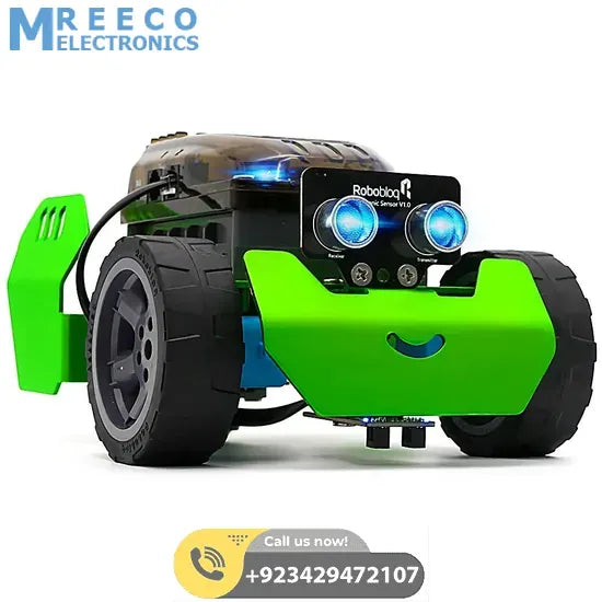 Q-Scout STEM Robot For Kids By Robobloq - Side View