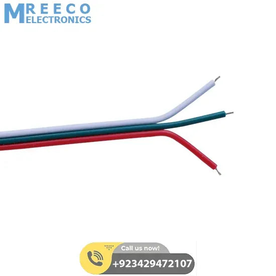 JST SM 3 Pins Plug Male and Female Wire Connector - Back View