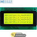 2004A LCD 20x4 Character LCD Green Backlight - Front View