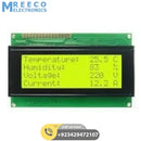 2004A LCD 20x4 Character LCD Green Backlight - Back View