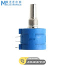 1k Multiturn Potentiometer 1k Ohm 2W Bourns POT 3590S-2-102L - Bottom View