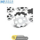 1W High Power White SMD LED with Heatsink - Side View