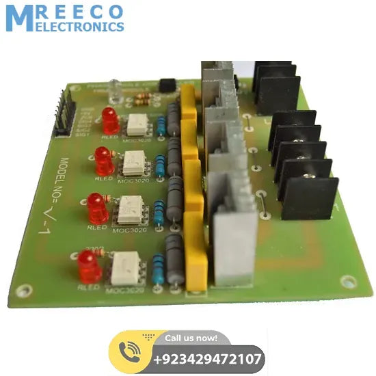 Arduino 4 Channel Triac Module With Zero Crossing Sensor in Pakistan - Side View